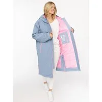Zwillingsherz Kurzmantel "Oversize Windjacke ZH" Kapuze, Reißverschluss, seitliche Taschen, leicht wattiert