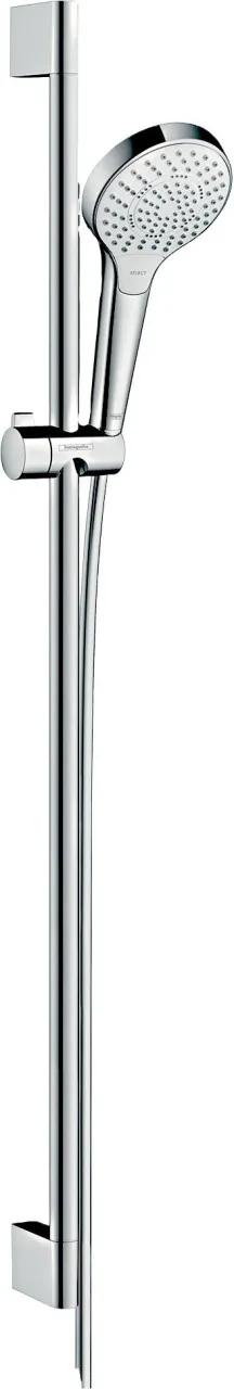 Hansgrohe Brausenset Croma Select S Multi EcoSmart/U'Crometta 900mm weiss/chrom, 26571400 26571400