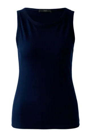 Oui - Top - FILIZ blau - Gr. - 44