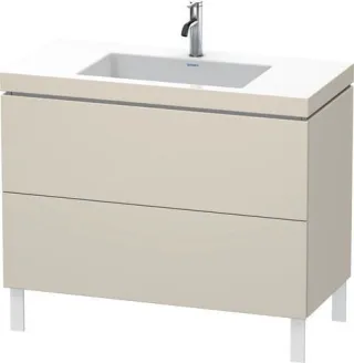 Duravit L-Cube c-bonded Set bodenstehend Taupe 1000x480x698 mm - LC6938O8383 LC6938O8383