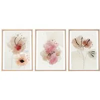 Wallity Leinwandbild Painting: 100% MDF (Thickness: 3 mm), 50 x 70 cm (3 Pieces) E1502, (3 St)