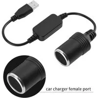 neue dawn USB auf KFZ Konverter 12V 1A - Dashcam, GPS, LED Strips Kompatibel KFZ Adapter (USB Betriebenden KFZ Adapter)