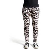 cosey Leggings Leo Line Leggings im Leoparden-Design, 2 Größen (XS–S & M–L) 34/XS bis 36/S