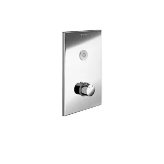 Schell Linus d-c-t Fertigmontageset 019182899 Frontplatte edelstahl, CVD-Touch-Elektronik, Thermostat