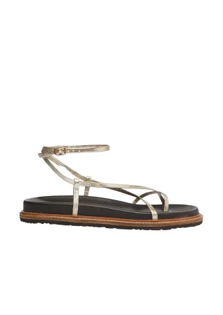 comma - Sandalen gold - Gr. - 41