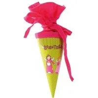 Goldbuch Schultüte Goldbuch Geschenktüte Schutzengel - 15cm, Verschluss Filz