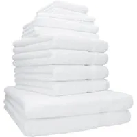 Betz Handtuch Premium Handtuch-Set Handtücher 12-tlg –hohe Grammatur, 100% Baumwolle (Set, 12-St), Duschtücher, Handtücher, Gästetücher & Waschhandschuhe