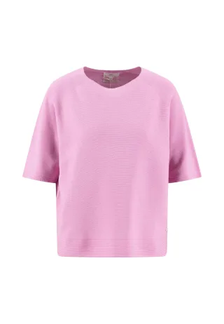 FYNCH-HATTON - SHORT SLEEVE FINE COTTON sorbet rose - Gr. - XL