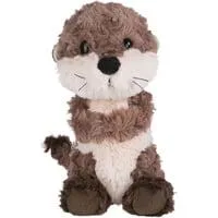 Kuscheltier Otter 40 cm grau