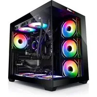 Kiebel Panorama Gaming-PC (Intel Core i9 Intel Core i9-12900KF, RTX 5060, 32 GB RAM, 1000 GB SSD, Wasserkühlung, ARGB-Beleuchtung)