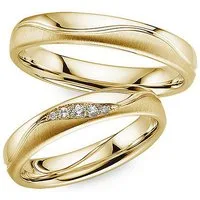 Phönix Trauring Schmuck Geschenk Partnerring Ehering Goldring, Made in Germany - wahlweise mit oder ohne Zirkonia