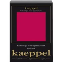 Kaeppel Spannbettlaken Single Jersey Mako Cotton, Jersey, Gummizug: rundum, (1 Stück), Bettlaken aus 100% Baumwolle