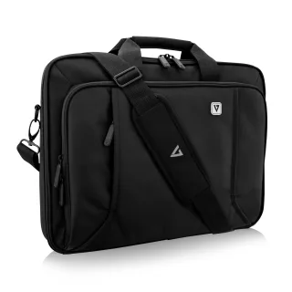 V7 FrontLoad-Geschäftstasche für Laptops mit 17" | ccp17-blk-9e | Aktenkoffer - 43,9 cm (17.3")