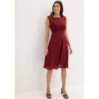bonprix Minikleid (1-tlg) für besondere Anlässe, aus Polyester, taillierte Passform