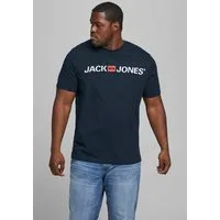 Jack & Jones PlusSize T-Shirt CORP mit Print und bequemem Rundhals bedruckt, modisch, regular fit, Baumwolle, Rundhals