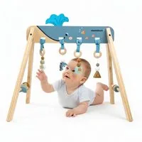 Mamabrum Baby Gym Mamabrum Baby Gym Holz Spielbogen Ozean Montessori mit Anhängern