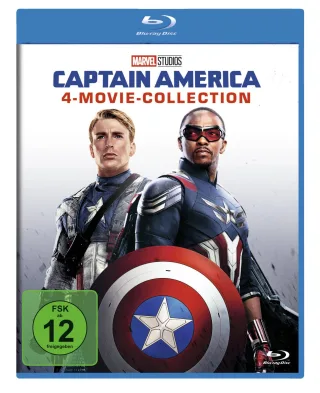 Captain America - 4-Movie-Collection [Blu-ray]