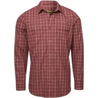 HERO by John Medoox Langarmshirt HARRY Kent Hemd Regular Fit Casual Funktionsmaterial für Herren
