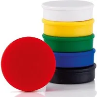 blomus Magnet MagneteSet Muro, Rund, Kunststoff, 6er Pack, Ø 2,5 cm, Bunt, 66740
