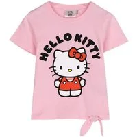 Hello Kitty T-Shirt - Kurzarmshirt Kinder Baumwollshirt Freizeit Sommer Kleidung (1-tlg)