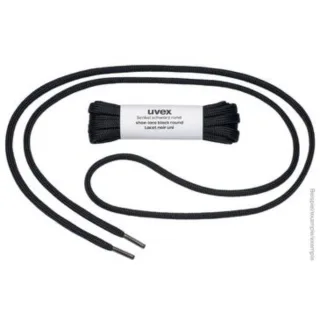 Uvex Schnürsenkel flach schwarz-grau-blau 180 cm schwarz/grau/blau - 9599801
