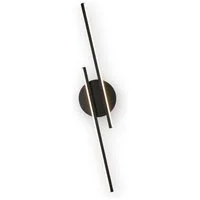Riserva LED Wandleuchte LED Wandleuchte Innen Weiß 24W, Wandlampe Warmweiß Treppenhaus, Minimalistischer Stil, einfache Installation, augenschonendes Design