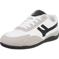Ital-Design Moderne Damen Sneakers mit Komfort für Alltag und Freizeit Sneaker (90033098) Flach Sneakers Low in Weiß