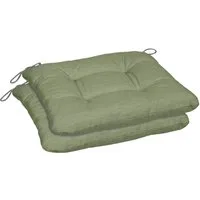 GO-DE Sitzkissen Carina, 2er Set, 38x38 cm