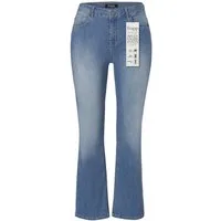 FRAPP Stoffhose Innovative Belly Shape Jeans Mid Blue