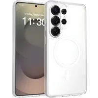 SmartUP Smartphone-Hülle für Samsung Galaxy S26 Ultra MagSafe Silikon Case Slim Transparent 6,9, MagSafe-Technologie