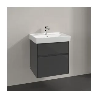 Villeroy & Boch Collaro Waschtischunterschrank C00800FP 55,4x54,6x44,4cm, Glossy Grey