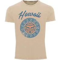Neverless Print-Shirt Herren T-Shirt Hawaii Tattoo Tribal Maui Ethno Style Printshirt mit Print
