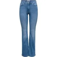 ONLY Bootcut-Jeans ONLWAUW HW FLARED DNM TAI475 Baumwollmischung