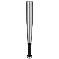 relaxdays Baseballschläger 18" Aluminium, Aluminium, 5 ", (1 St), silber