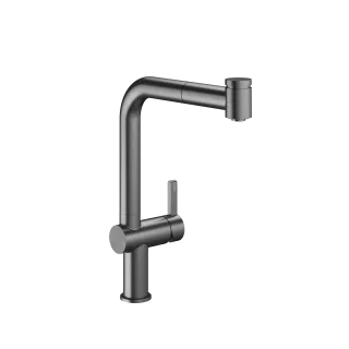 KWC BEVO E Küche Auszugbrause A 230 mm, seitenbedient, brushed graphite 3600018043