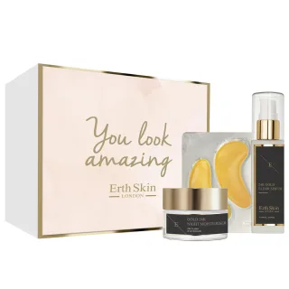 Geschenkebox Set - 24K Gold Anti-Aging Hautpflege Set (Universelles Kit)