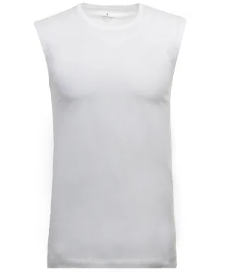 RAGMAN - Tank Top Rundhals 2er Pack Underwear weiss - Gr. - S