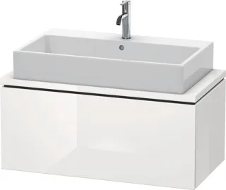 Duravit L-Cube Konsolenwaschtischunterbau wandhängend Weiß Hochglanz 920x477x400 mm - LC580308585 LC580308585