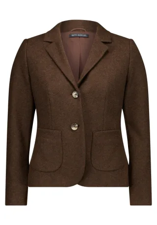 Betty Barclay - Taillierter Kurzblazer braun - Gr. - 36