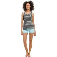 Rebelle Schlafanzug Modischer Damen Shorty Pyjama (2 tlg) Modisches Design