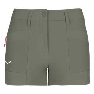 SALEWA - Puez Durastretch Cargo Shorts Damen - Grün (Gr.36)