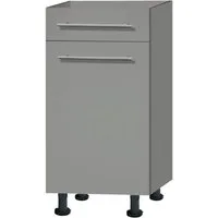 OPTIFIT Unterschrank Bern 40 cm breit, mit Tür und Schubkasten, mit höhenverstellbaren Füßen