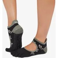 ToeSox Sportsocken Toesox full toe BELLARINA / TEC / ULTRA Logo auf der Ferse und in der Gummierung der Sohle