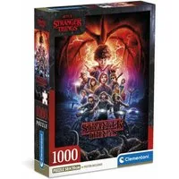 Clementoni® Puzzle Stranger Things-Puzzle 1000Stück, Puzzleteile
