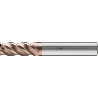 PFERD TOOLS VHM-Fräser Ø6mm, 4 Schneiden, 2xDC, Fase 0,15mm 45°, Schaft HA - 23000885