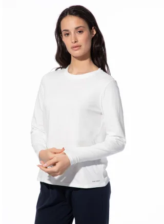 Short Stories - Long sleeve white pebble - Gr. - M