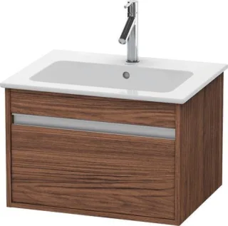Duravit Ketho Waschtischunterbau wandhängend Nussbaum dunkel Matt 600x475x410 mm - KT641802121 KT641802121