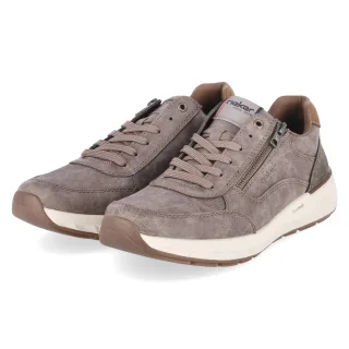 Rieker Low Sneaker  Taupe - Gr. 42 -  Textil und Synthetik