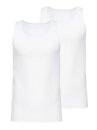 CALIDA - HERREN Athletic-Shirt weiss - Gr. - XXL
