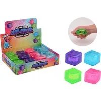 JOHNTOY Spiel Slow Rise Anti-Stress-Würfel Glitzer ab 3